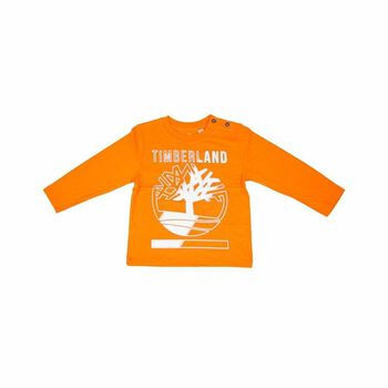 Baby Boys Orange Logo Top
