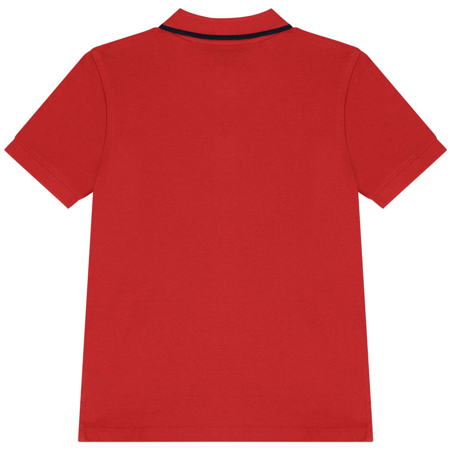 Boys Red Logo Polo Shirt, 2, hi-res