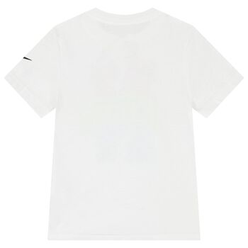 Girls White Logo T-Shirt