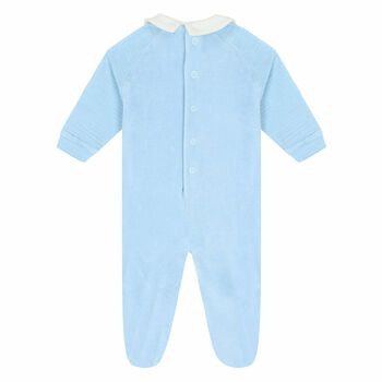 Baby Boys Blue Babygrow