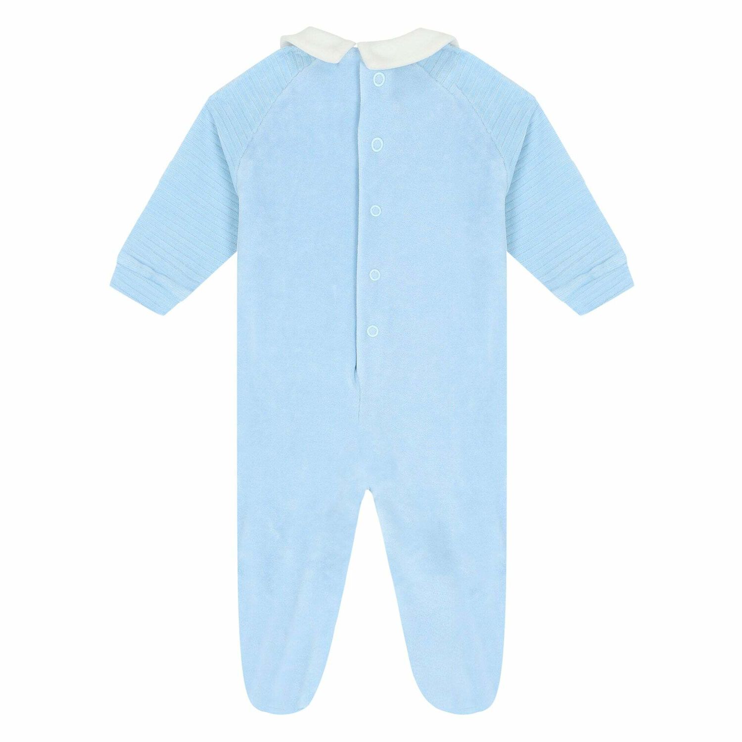 Baby Boys Blue Babygrow, 1, hi-res image number null
