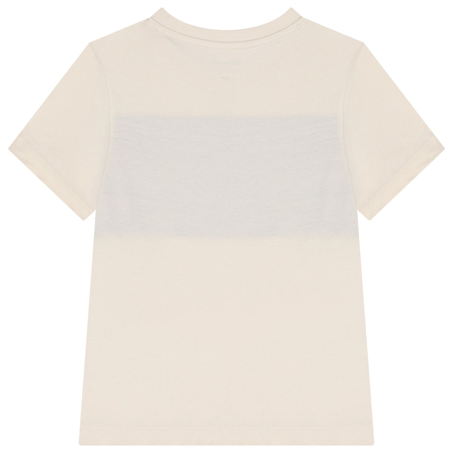 Boys Beige Logo T-Shirt, 2, hi-res