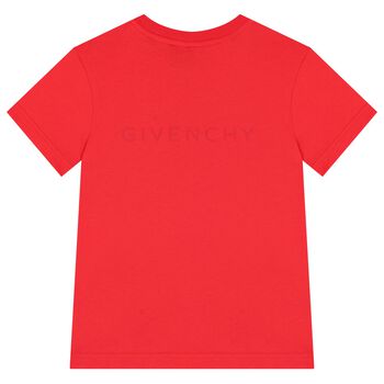 Boys Red Logo T-Shirt