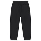 Boys Black & Ivory Logo Tracksuit, 1, hi-res