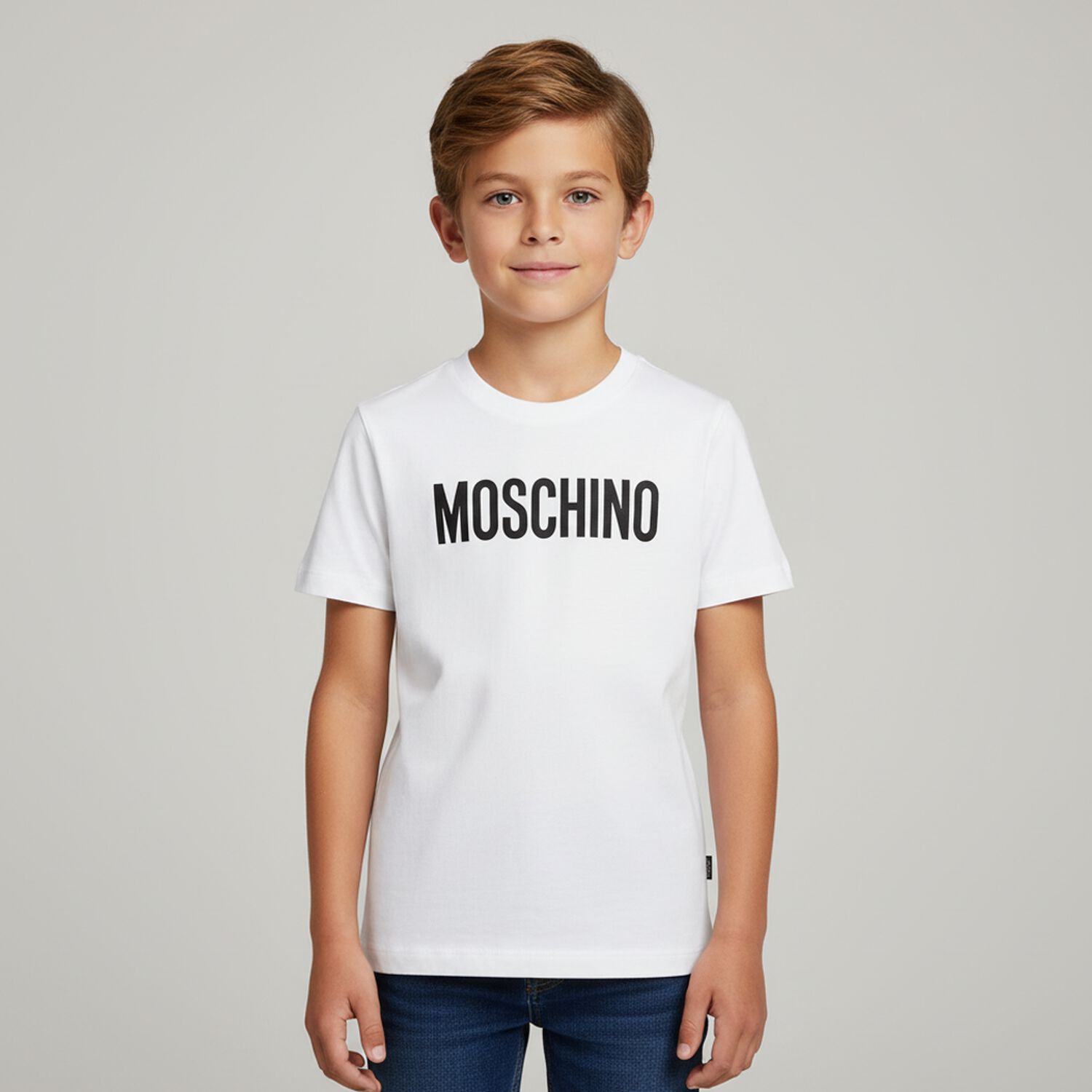 White Logo T-Shirt, 1, hi-res image number null