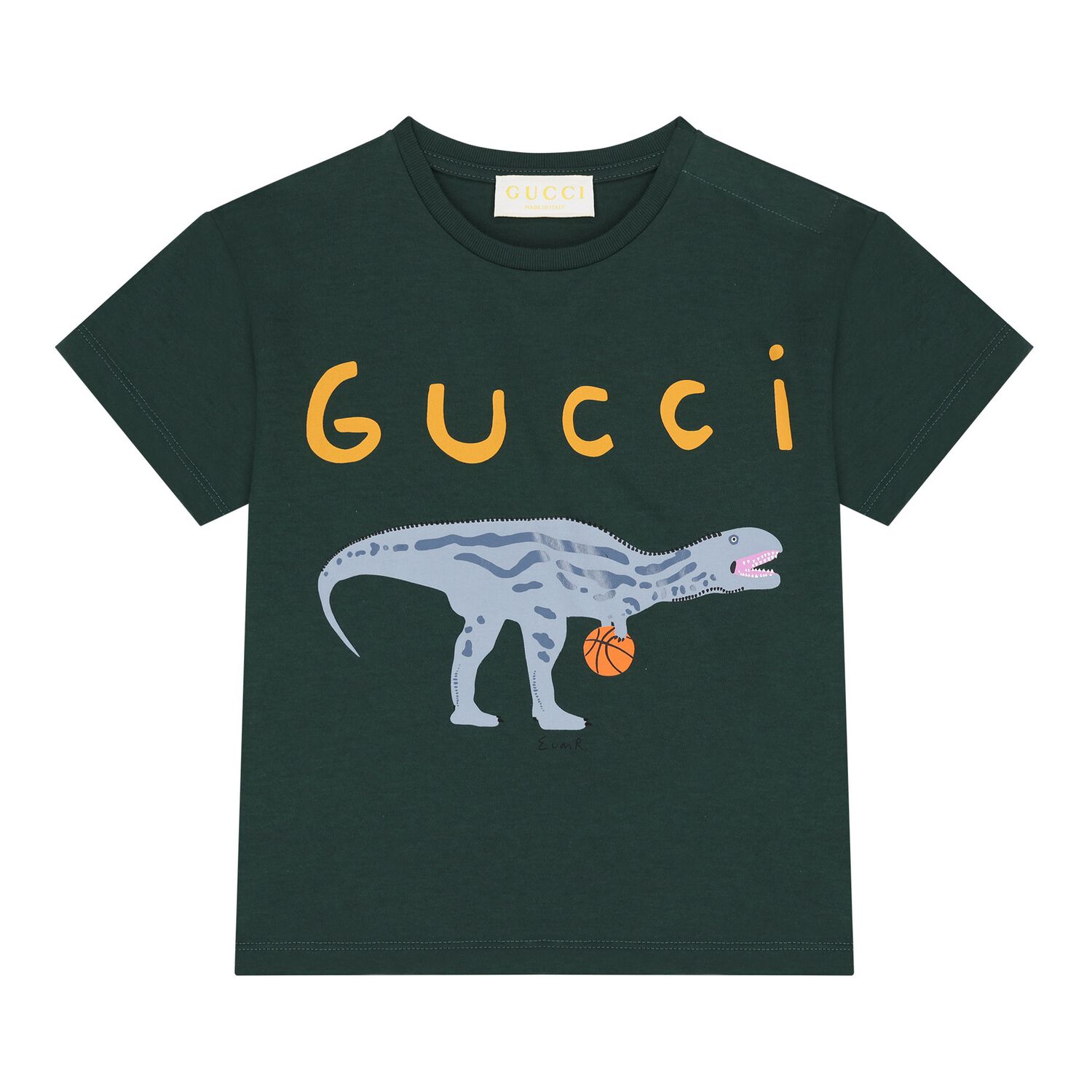 Baby Boys Green Dinosaur T-Shirt, 1, hi-res image number null