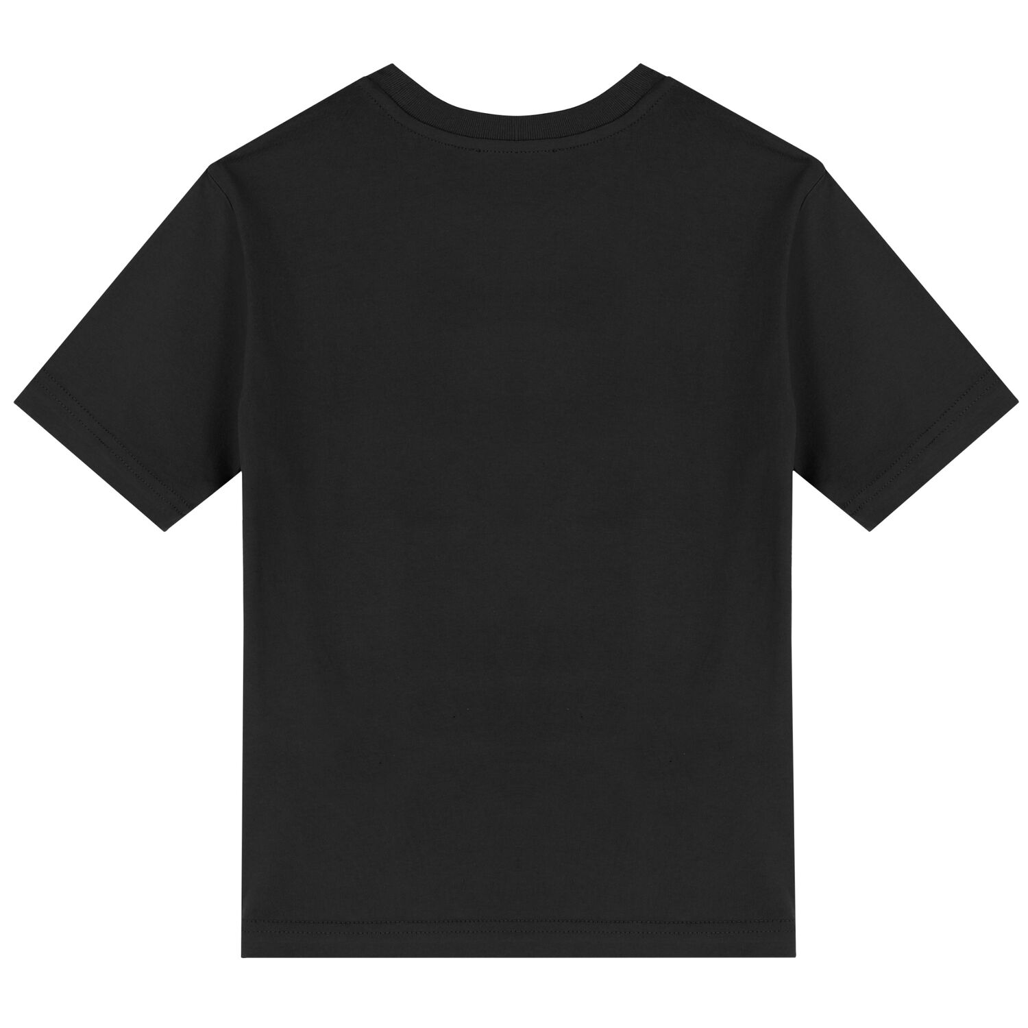 Boys Black Logo T-Shirt, 2, hi-res