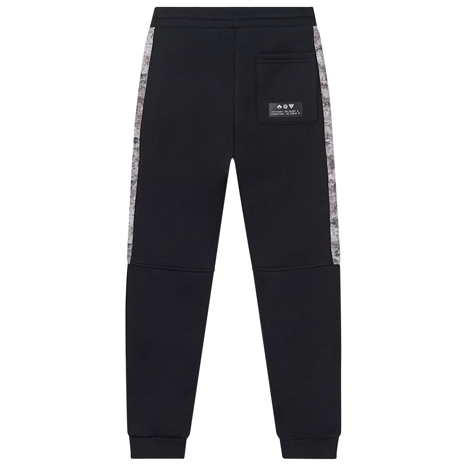 Boys Black Joggers, 2, hi-res
