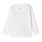 Younger Boys Ivory Cars Long Sleeve Top, 1, hi-res