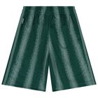 Boys Green Logo Minecraft Shorts, 1, hi-res