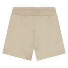 Younger Beige Logo Shorts Set, 2, hi-res