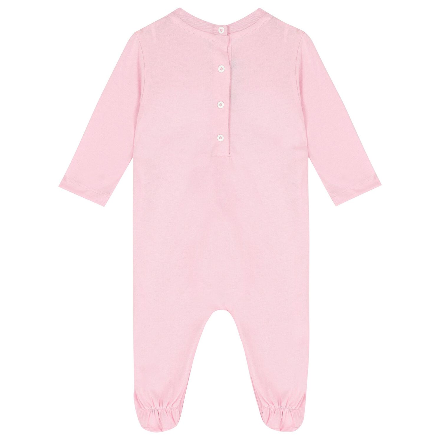 Baby Girls White & Pink Logo Babygrow Gift Set, 2, hi-res image number null