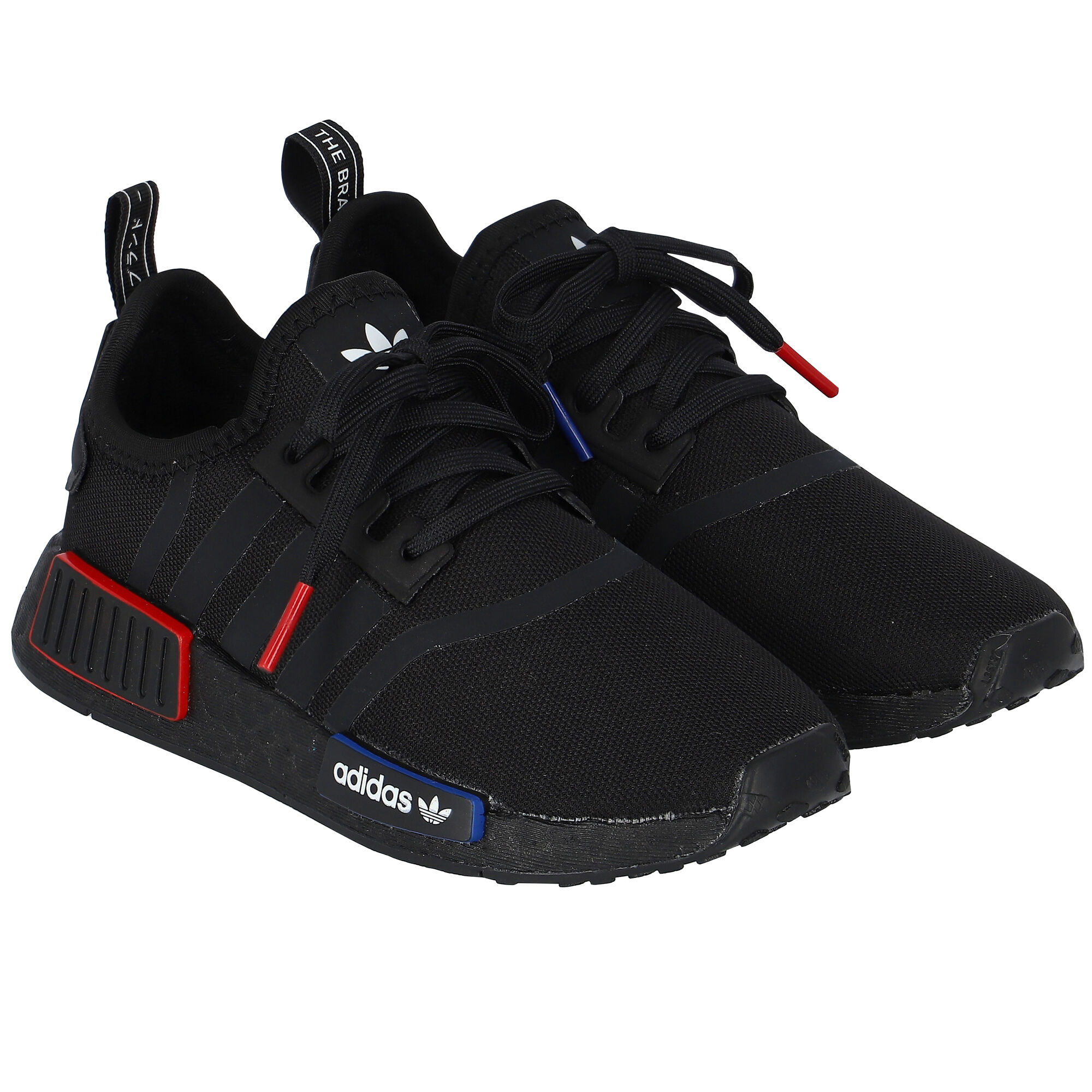 Adidas Kids Black NMD R1 Trainers Junior Couture USA