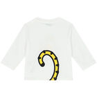 White Tiger Logo Long Sleeve Top, 1, hi-res