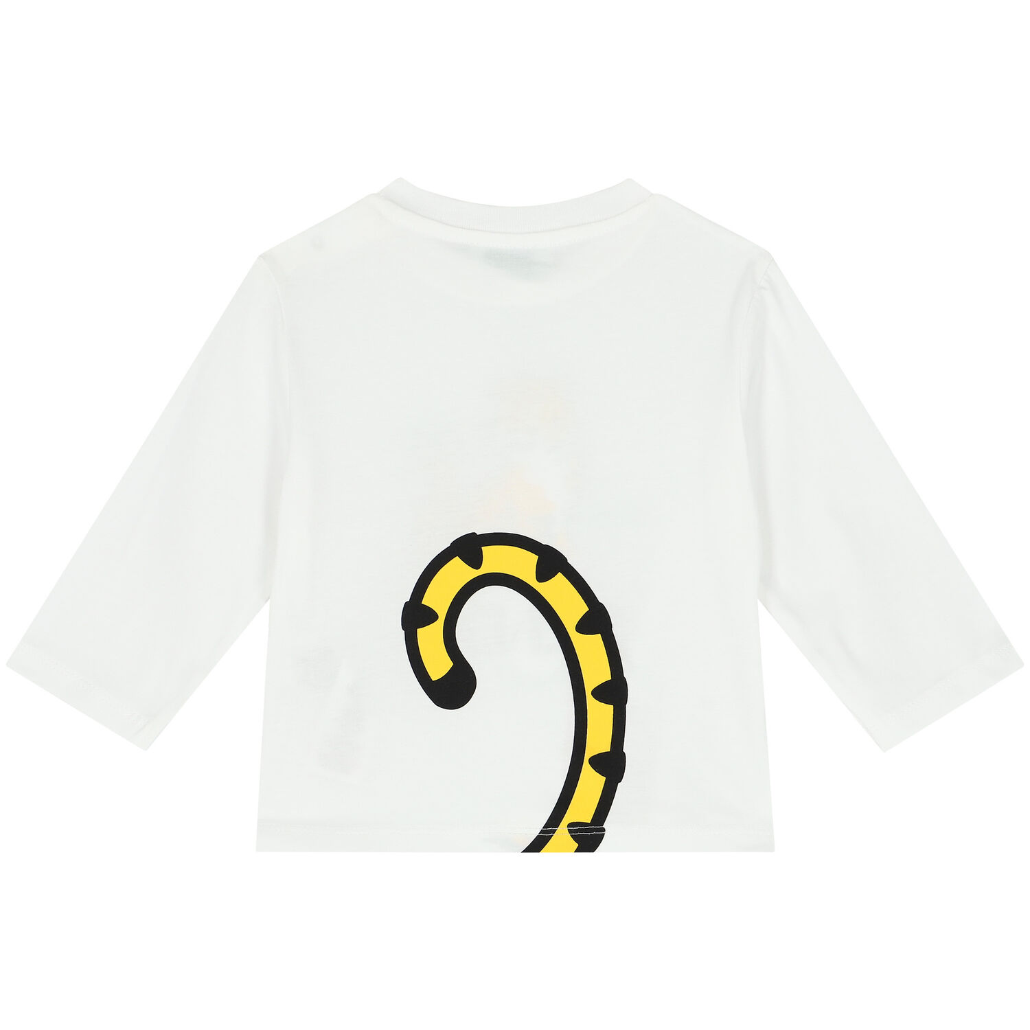 White Tiger Logo Long Sleeve Top, 1, hi-res