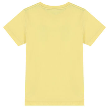 Boys Yellow Logo T-Shirt