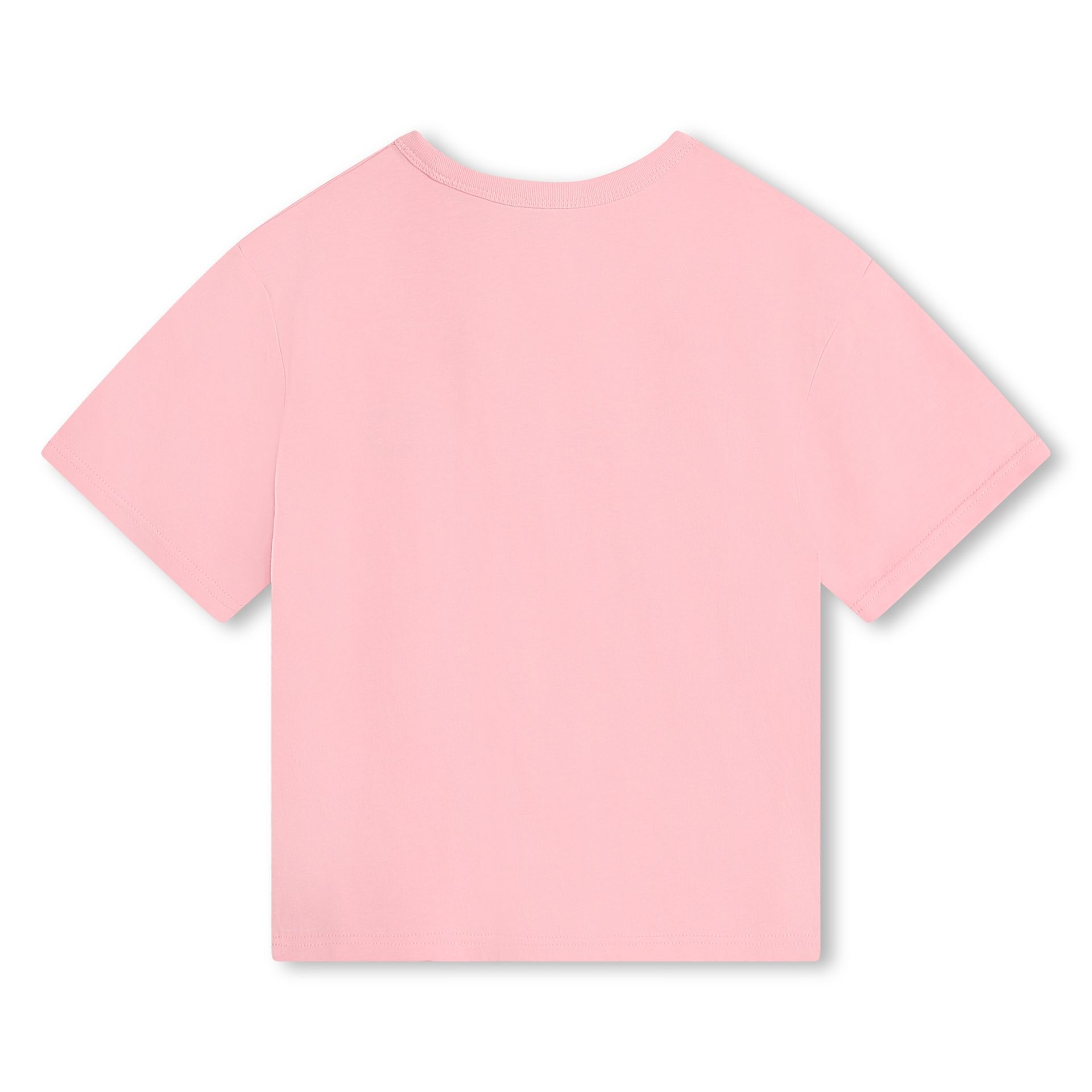 MARC JACOBS Girls Pink Logo T-Shirt | Junior Couture USA