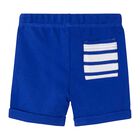 Younger Boys Blue Shorts, 2, hi-res