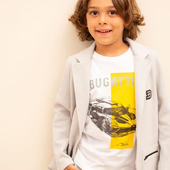 Boys White Logo T-Shirt 