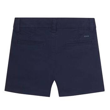 Younger Boys Navy Blue Chino Shorts