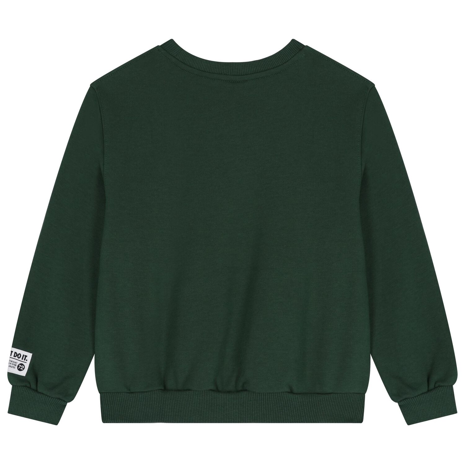 Boys Green Logo Sweatshirt, 1, hi-res