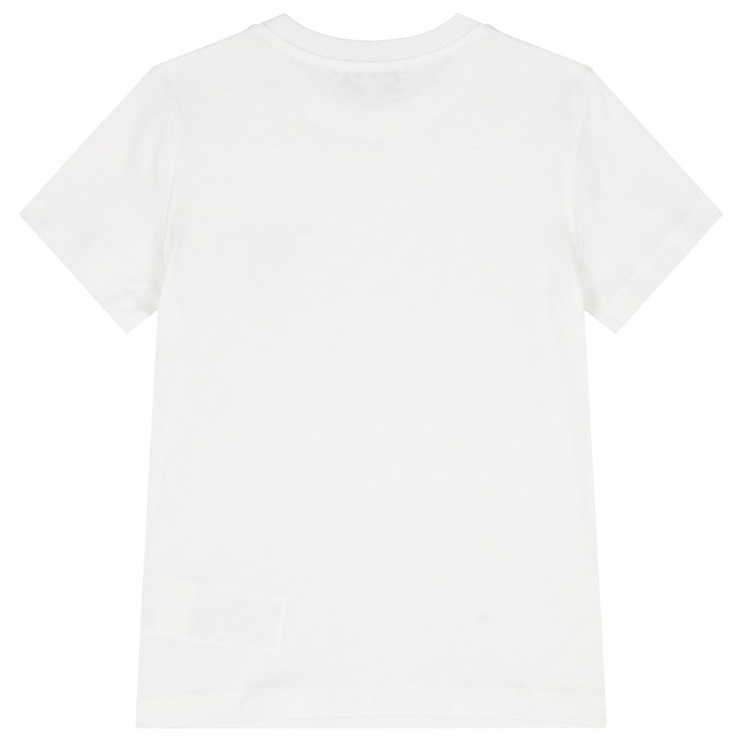White Teddy Bear Logo T-Shirt, 1, hi-res