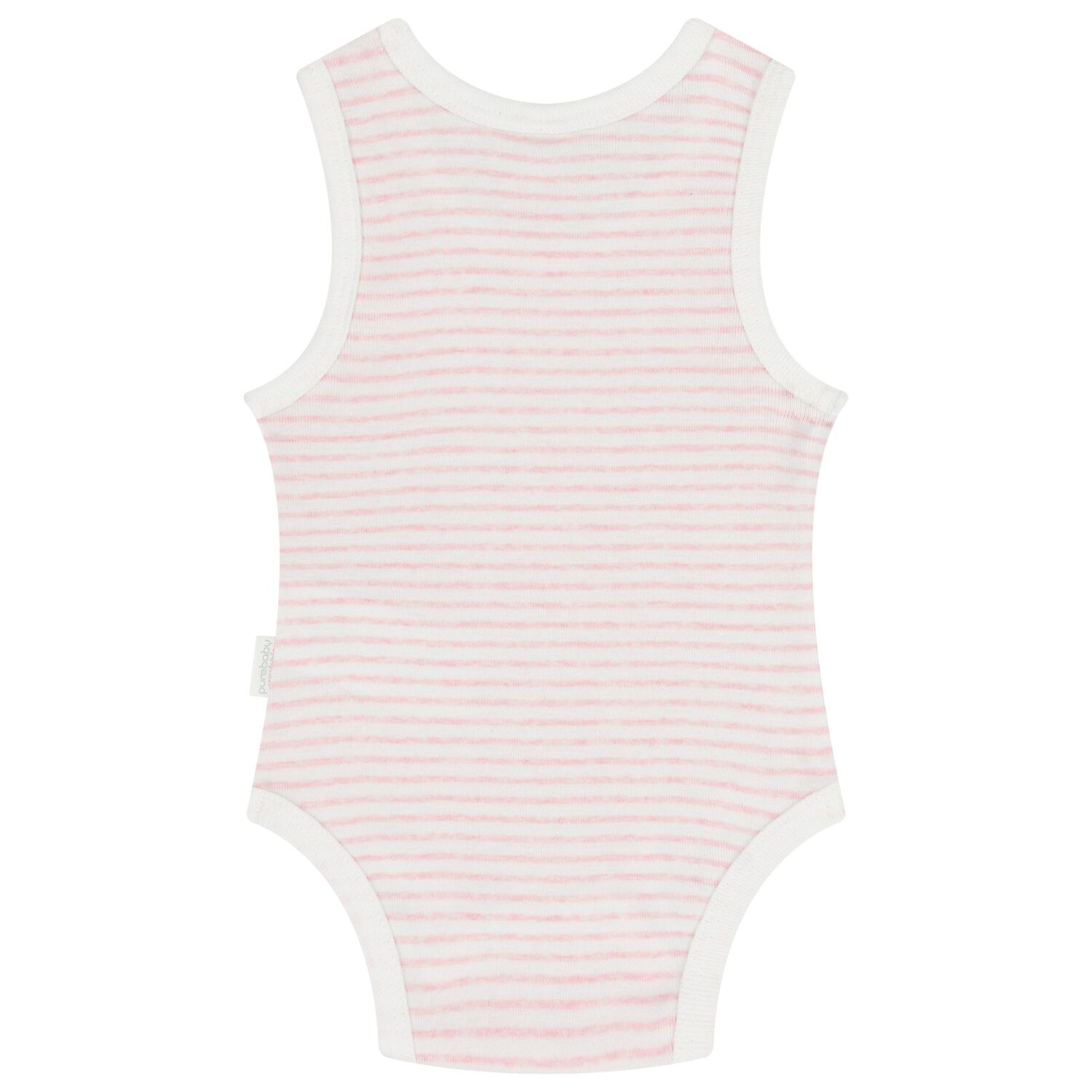 Baby Girls Pink & White Bodysuits ( 2-Pack ), 2, hi-res image number null