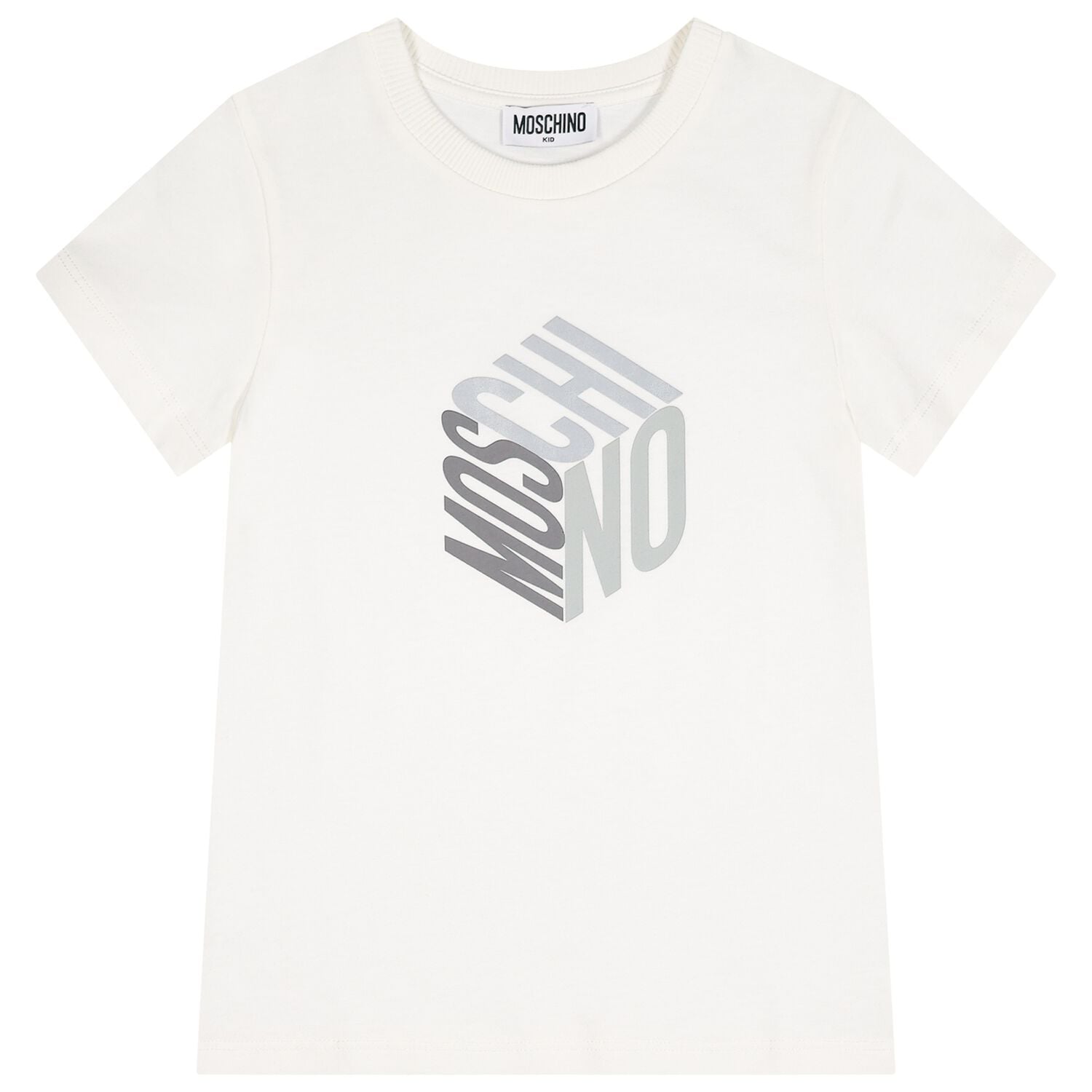 White Logo T-Shirt, 1, hi-res