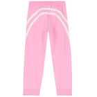 Girls Pink Logo Jogger, 1, hi-res