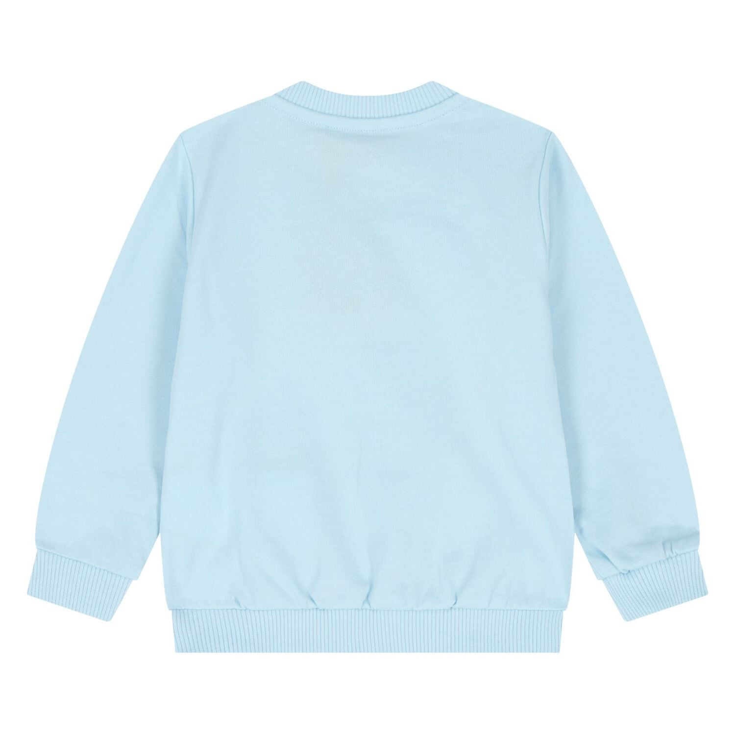 Younger Blue Teddy Bear Logo Sweatshirt, 2, hi-res