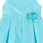 فستان باللون الأزرق , 1, hi-res