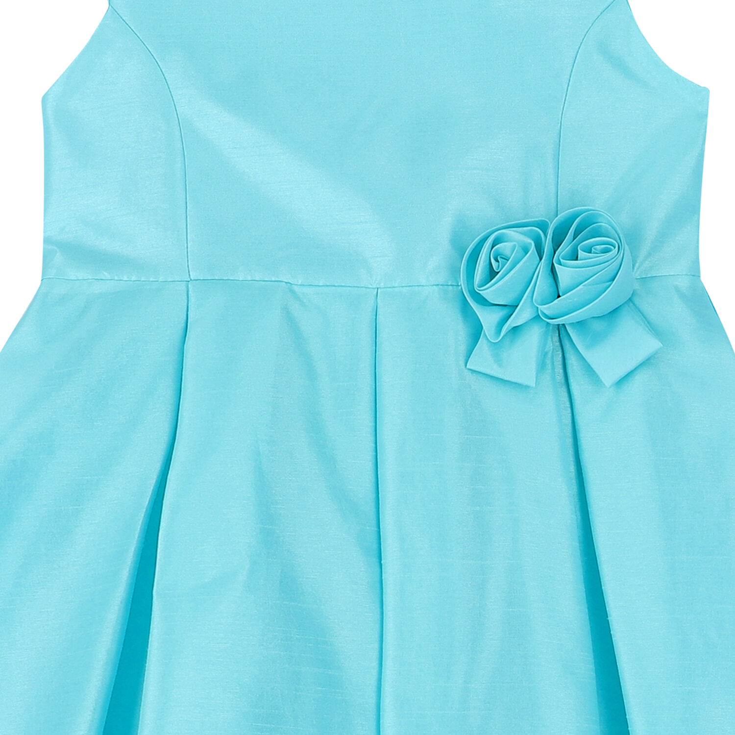 فستان باللون الأزرق , 1, hi-res