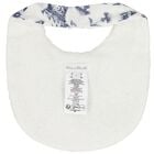 Ivory & Navy Blue Toile De Jouy Babygrow Gift Set, 1, hi-res