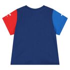 Younger Boys Blue Logo Short Set, 2, hi-res