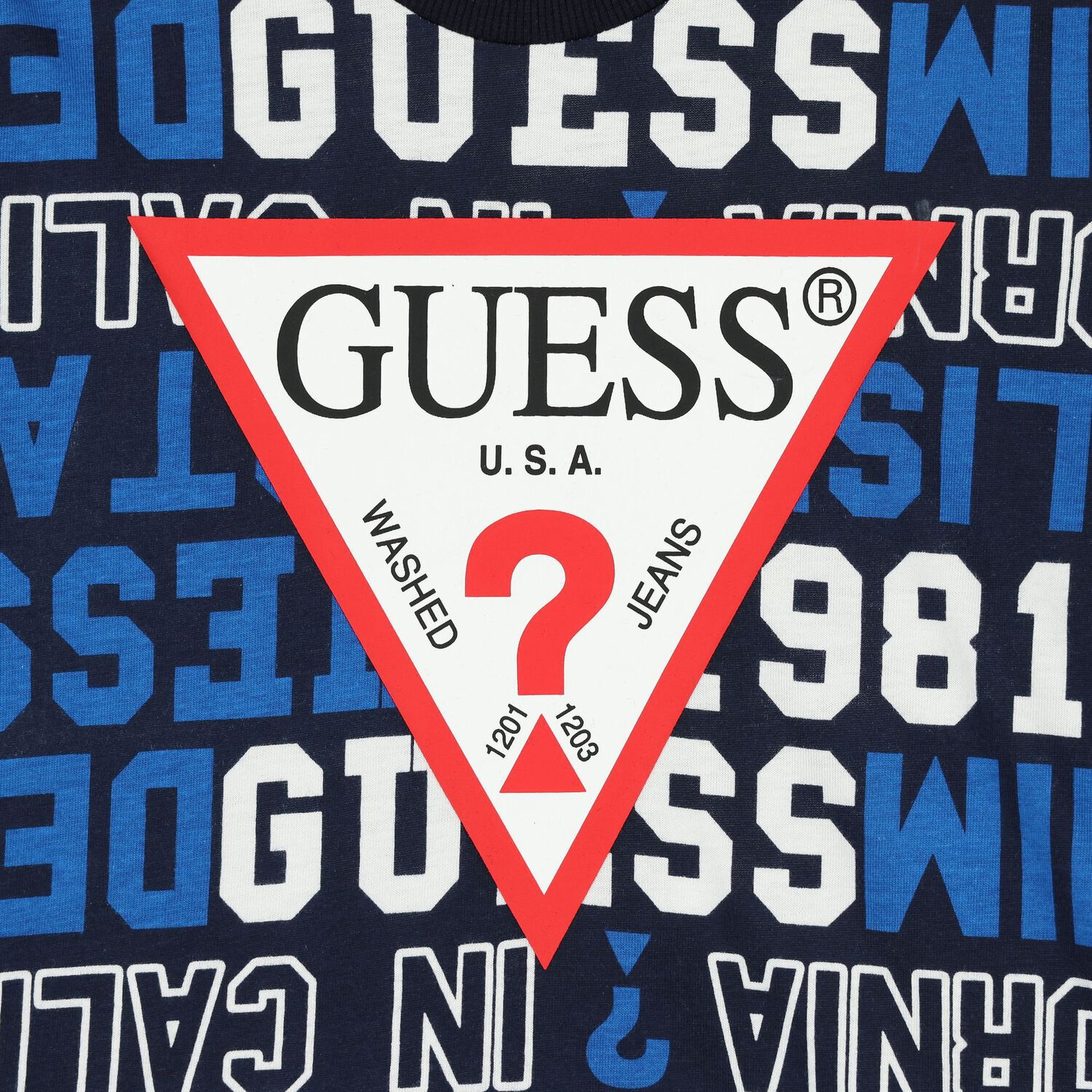 تيشيرت أولاد بالشعار باللون الكحلي, 4, hi-res image number null