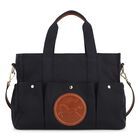 Navy Blue Horse Medal Baby Changing Bag ( 41cm ), 1, hi-res