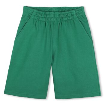 Boys Green Dice Logo Shorts