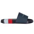 سلايدر أولاد بالشعار مخطط باللون الكحلى, 1, hi-res