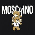 فستان بنات بشعار تيدى باللون الأسود, 4, hi-res