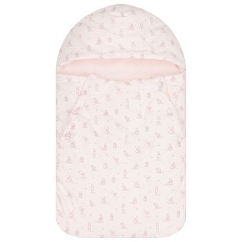Baby Girls Pink Alphabet & Bunny Nest