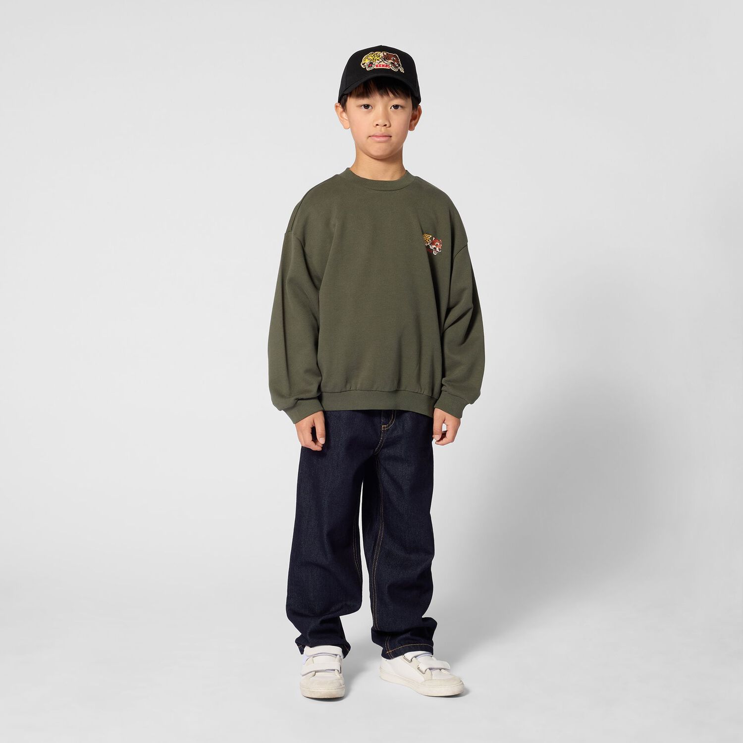 Black Tiger Logo Cap, 1, hi-res