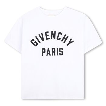 Boys White Logo T-Shirt