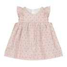 Baby Girls Beige Dress Set, 2, hi-res