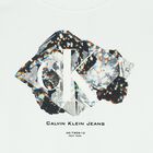 Girls White Logo Sweatshirt, 1, hi-res