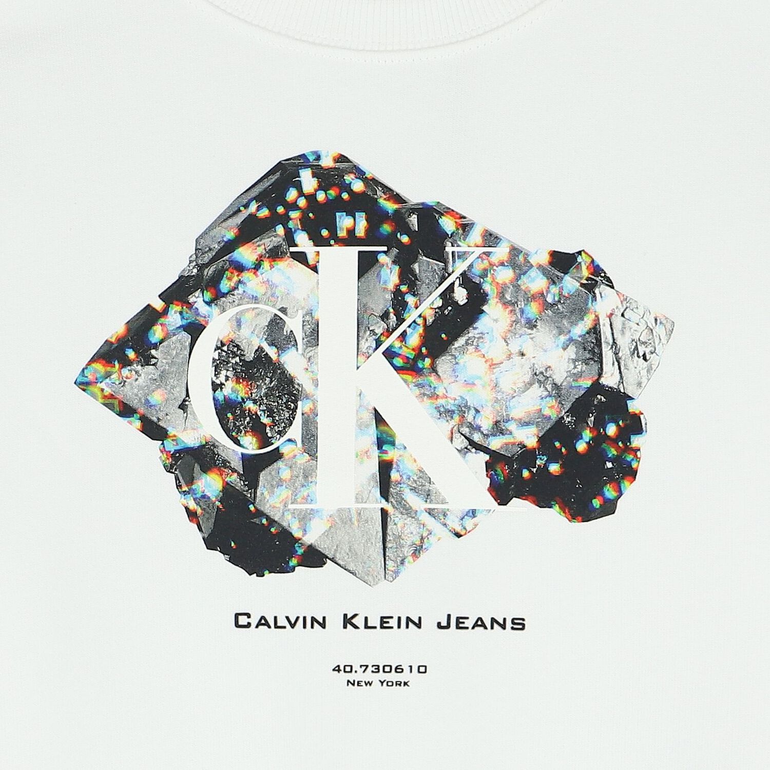 Girls White Logo Sweatshirt, 1, hi-res image number null