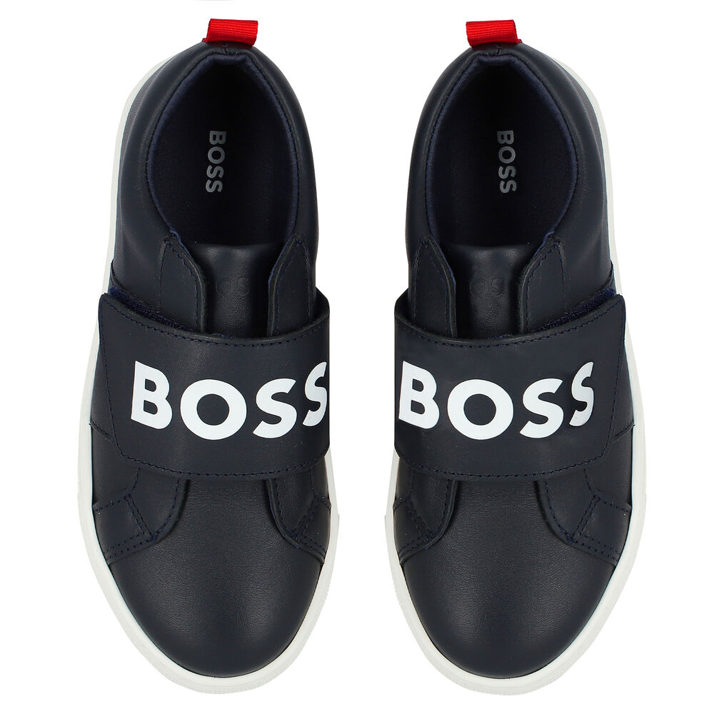 BOSS KIDSWEAR Boys White Trainers