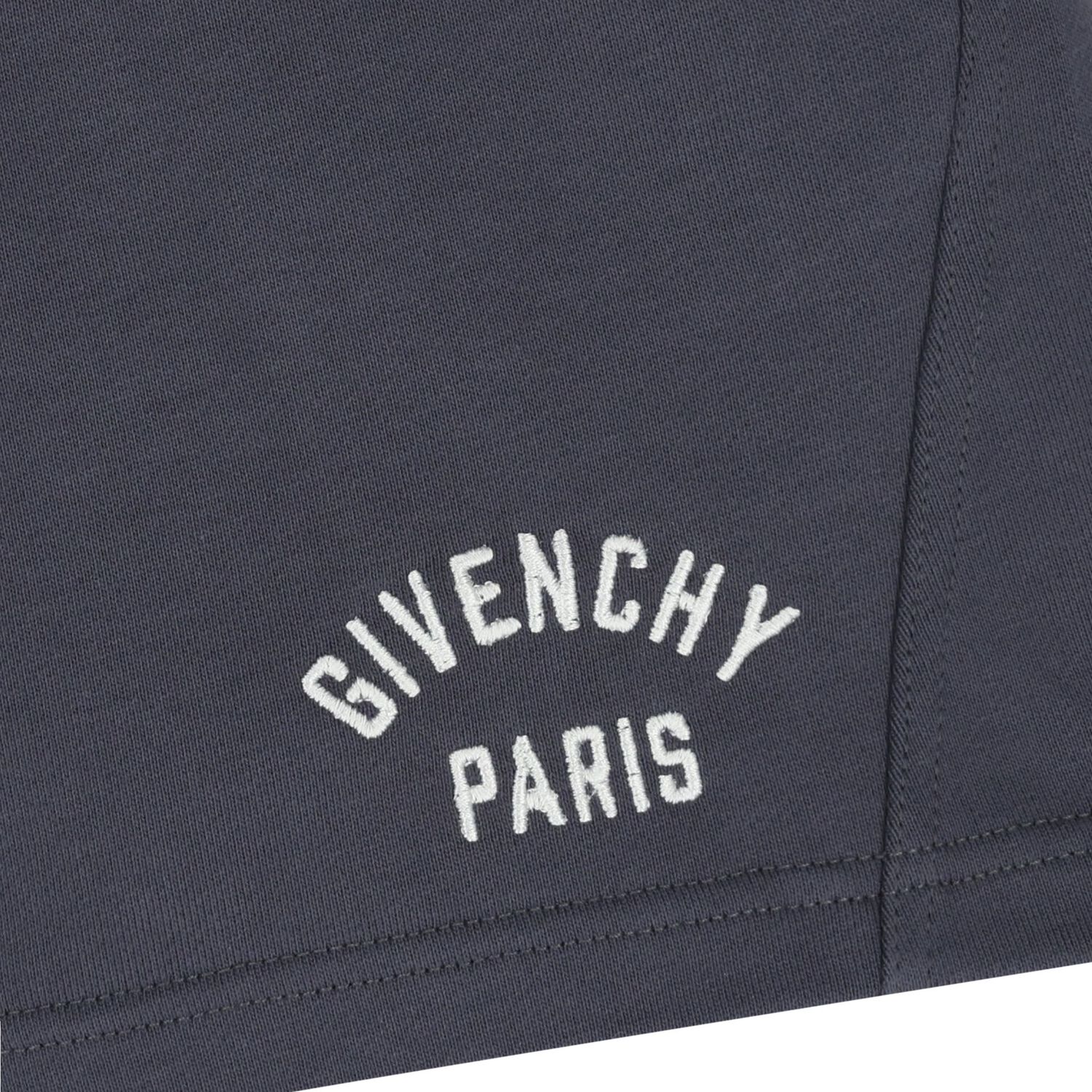 Boys Navy Blue Logo Shorts, 2, hi-res