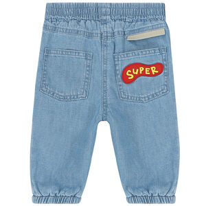 Younger Girls Blue Denim Trousers