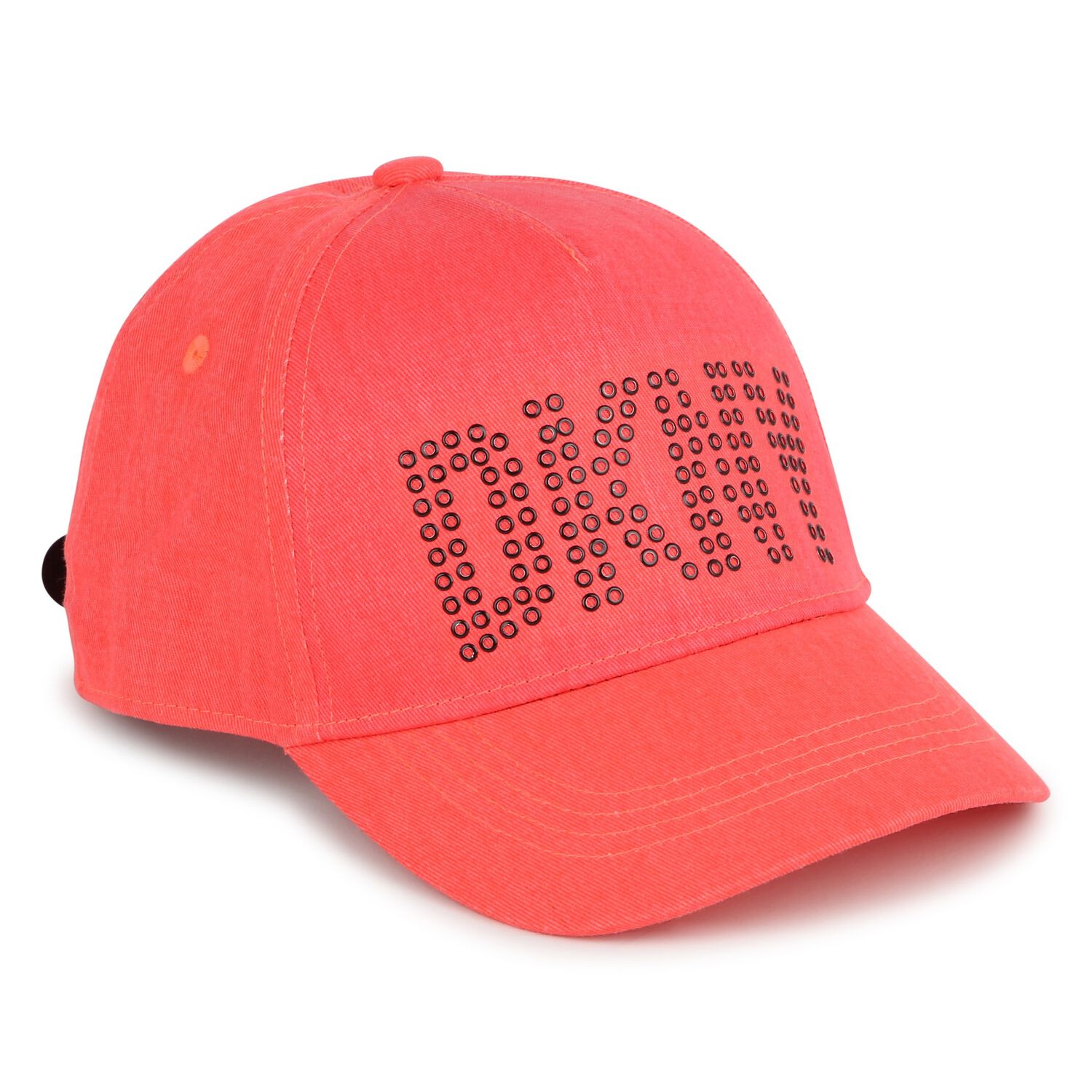 Girls Neon Pink Logo Cap, 1, hi-res