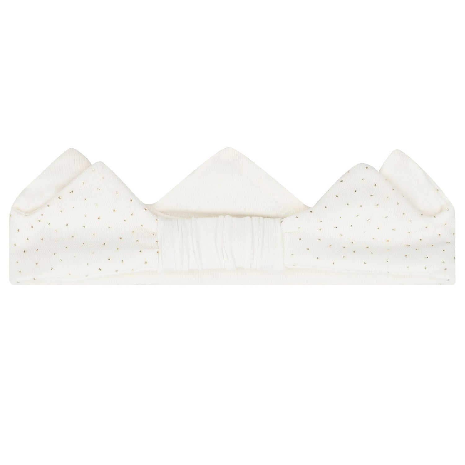 طقم فستان بنات تول فراشات باللون العاجى, 2, hi-res